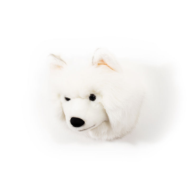 Wild & Soft Lucy der weisse Wolf Medium Tierkopf