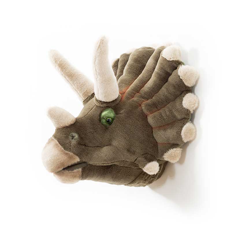Wild & Soft Adam la tête d'animal Triceratops