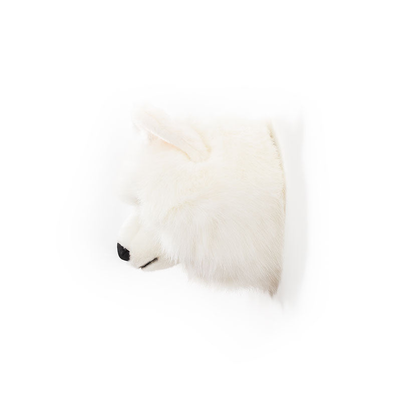 Wild & Soft Lucy der weisse Wolf Medium Tierkopf