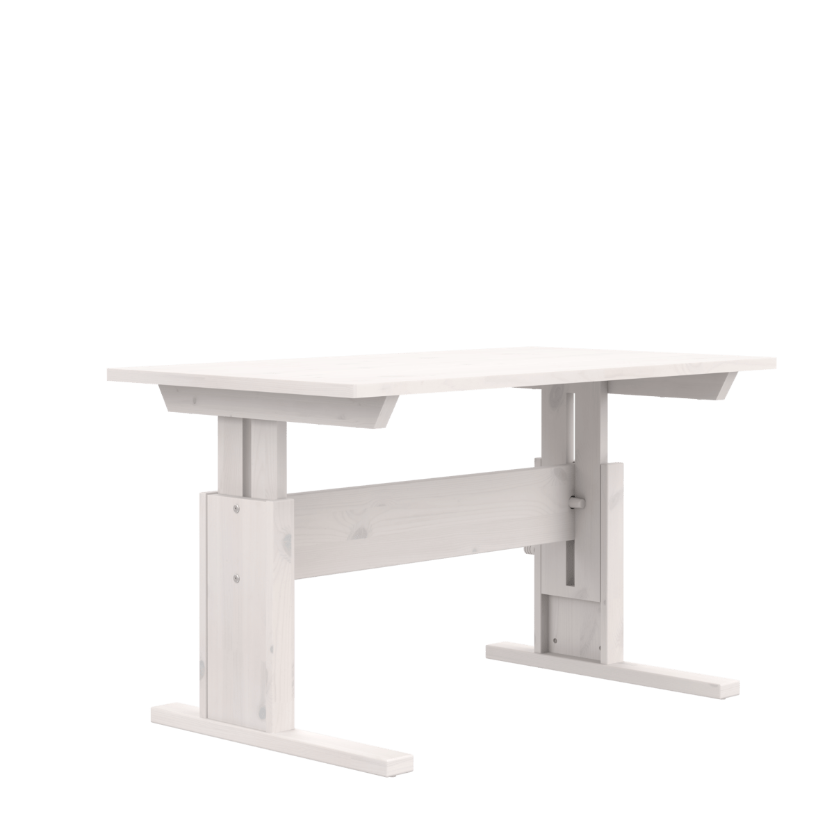 Lifetime Kidsrooms Height-adjustable wooden desk Whitewash