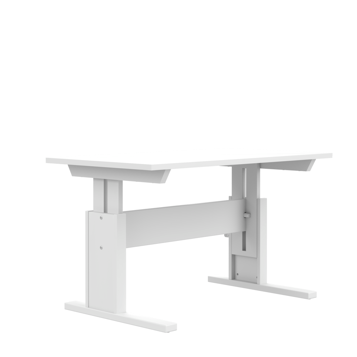 Lifetime Kidsrooms Height-adjustable wooden desk Whitewash