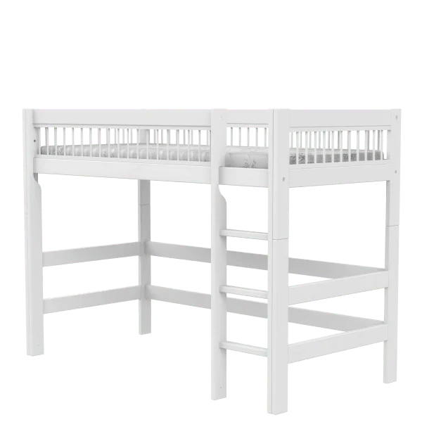 Lifetime Kidsrooms Hochbett mit Leiter 152 cm - Breeze Weiss