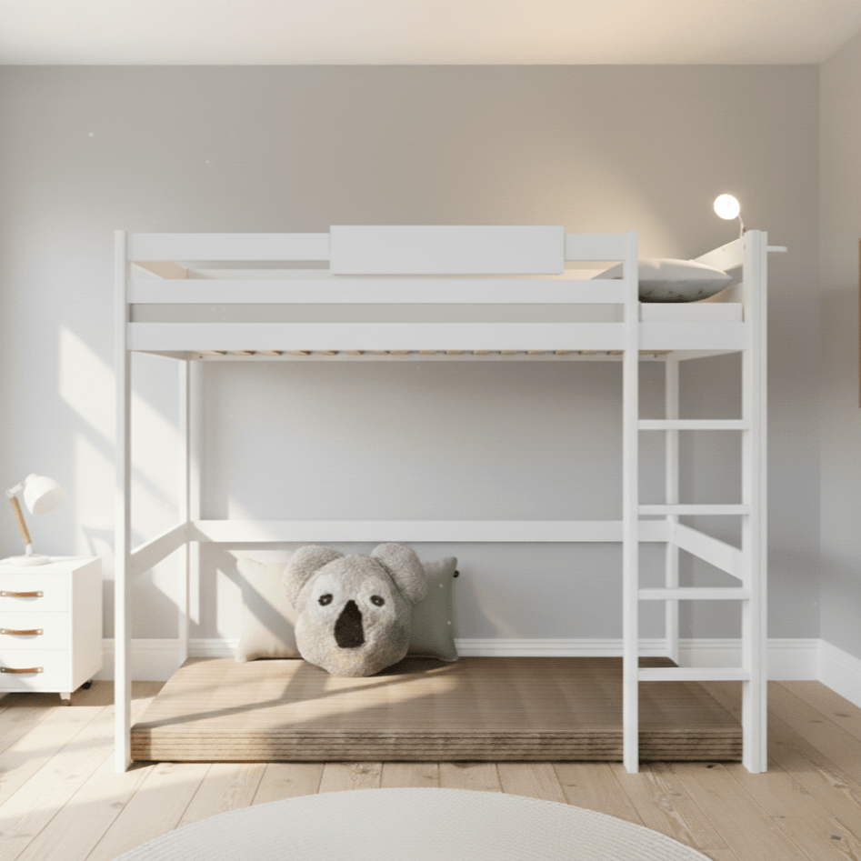 Lifetime Kidsrooms Loft bed 177 cm - Elements White