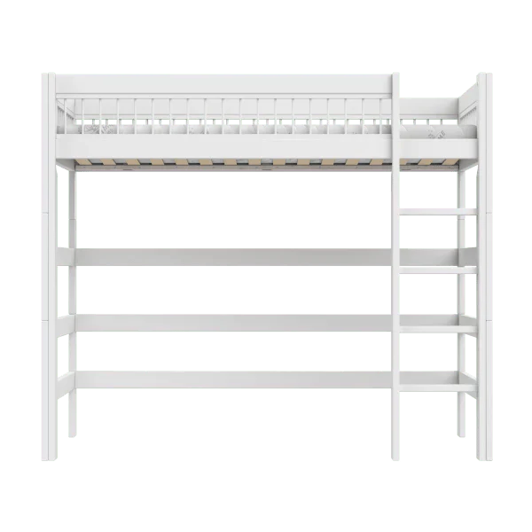 Lifetime Kidsrooms Hochbett mit Leiter 177 cm - Breeze Weiss