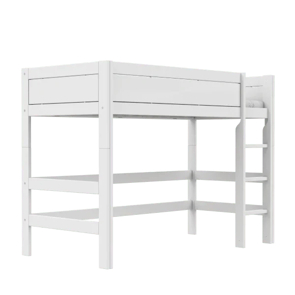 Lifetime Kidsrooms Mid-high bed with ladder 152 cm - Original White