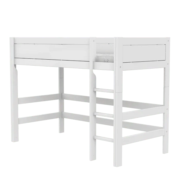 Lifetime Kidsrooms Mid-high bed with ladder 152 cm - Original White