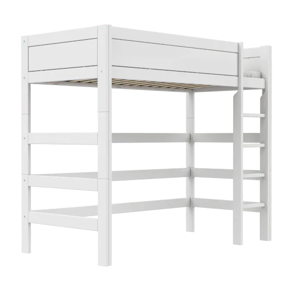 Lifetime Kidsrooms Letto a soppalco con scala 177 cm - Original White