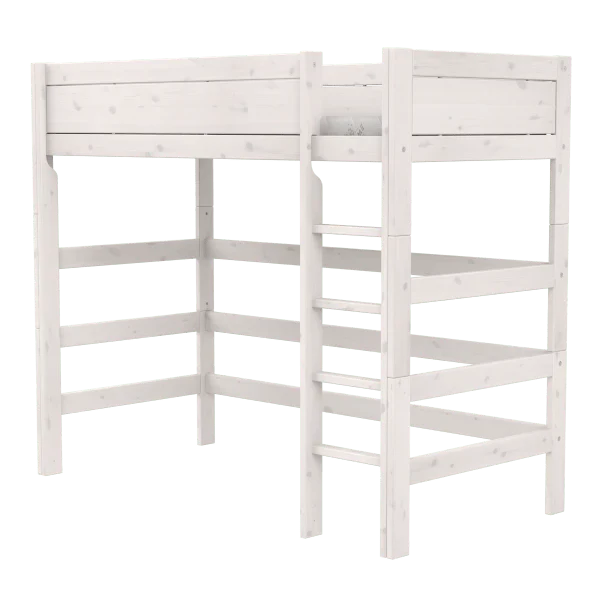 Lifetime Kidsrooms Letto a soppalco con scala 177 cm - Original Whitewash