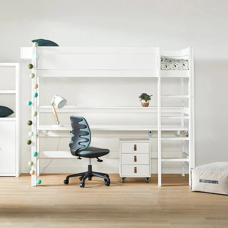Lifetime Kidsrooms Letto a soppalco con scala 177 cm - Original White