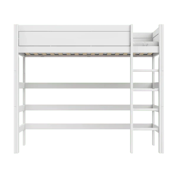 Lifetime Kidsrooms Letto a soppalco con scala 177 cm - Original White
