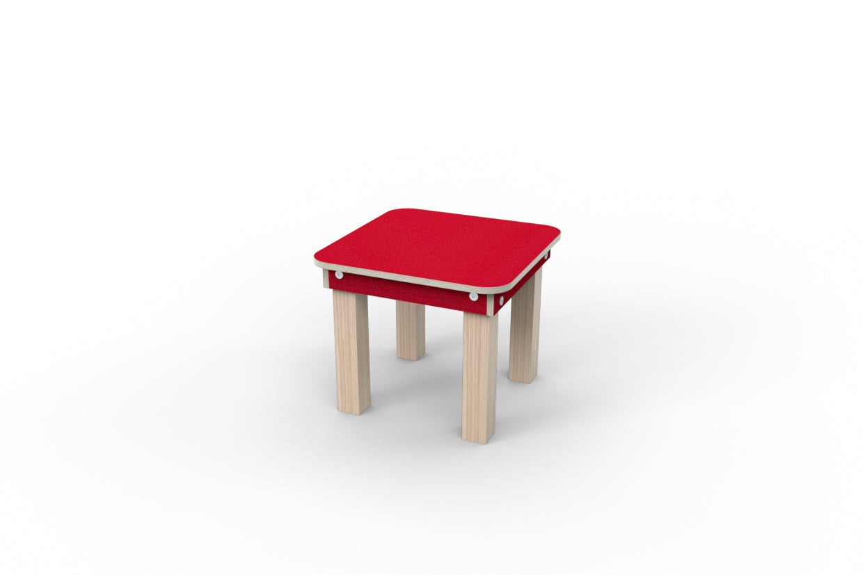 Pure Position start up Tabouret pour enfants rouge rubis