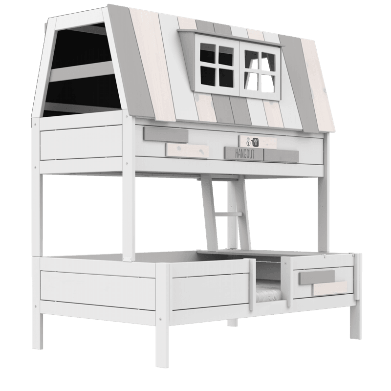 Lifetime Kidsrooms Lit d'enfant - My Hangout 120x200 cm Blanc