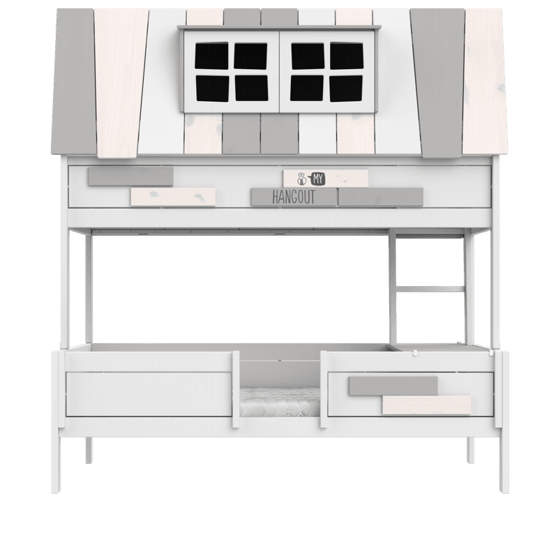 Lifetime Kidsrooms Lit d'enfant - My Hangout 120x200 cm Blanc