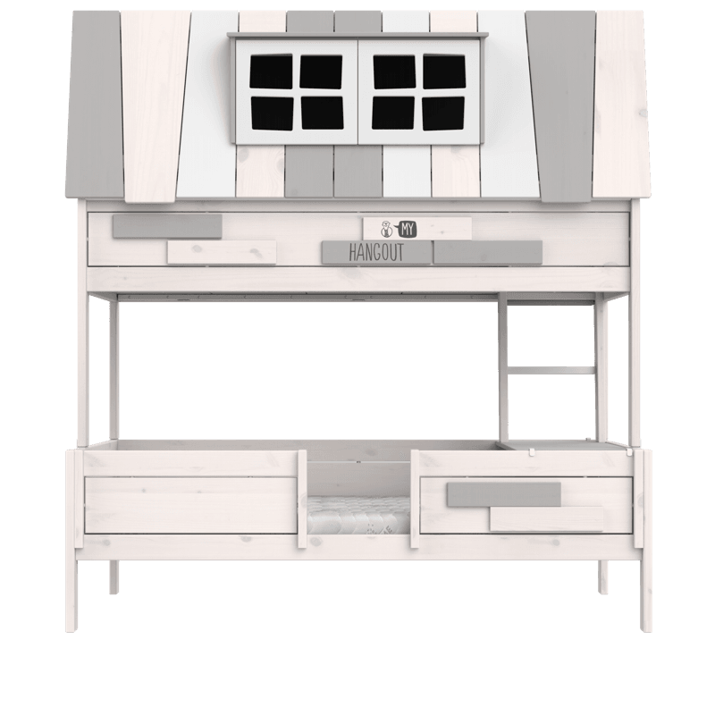 Lifetime Kidsrooms Casa letto - My Hangout 120x200 cm Whitewash