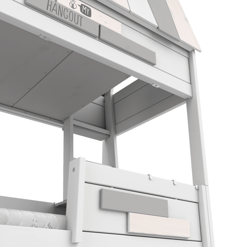 Lifetime Kidsrooms Lit d'enfant - My Hangout 120x200 cm Blanc