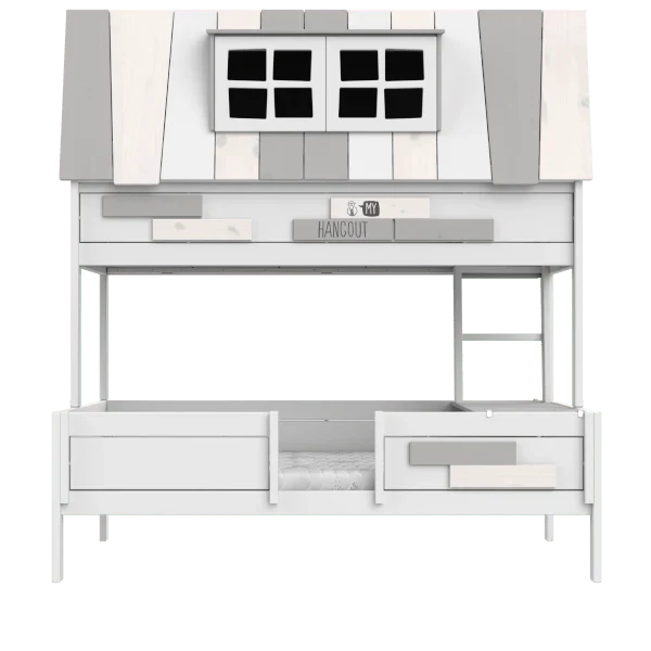 Lifetime Kidsrooms Lit de maison 140x200 cm - My Hangout Blanc