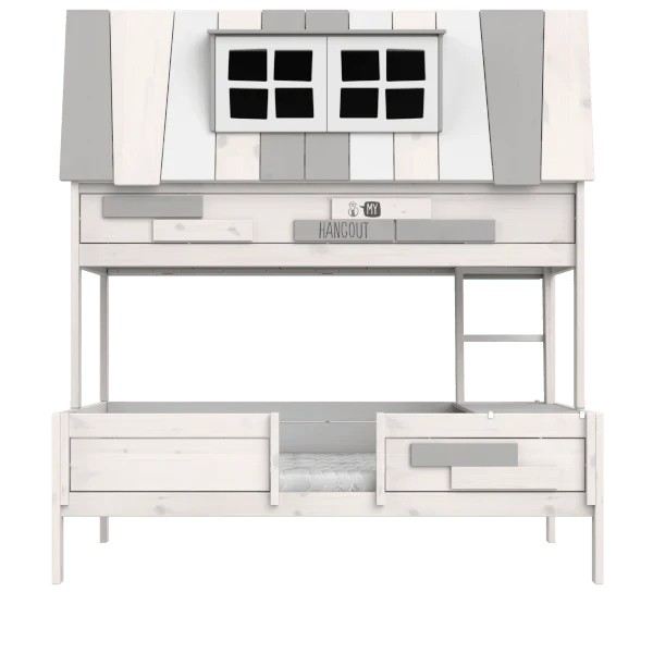 Lifetime Kidsrooms Lit de maison 140x200 cm - My Hangout Blanc