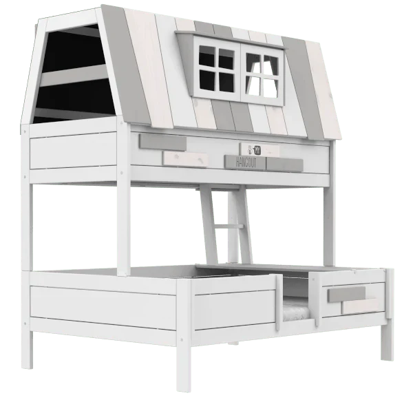 Lifetime Kidsrooms Lit de maison 140x200 cm - My Hangout Blanc