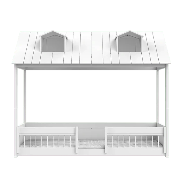 Letto a casetta Lifetime per bambini - Beach House 2 in 1 bianco