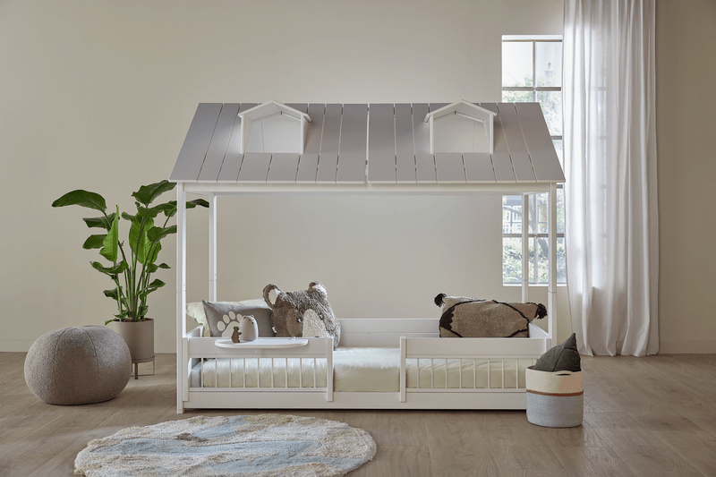 Lifetime Kidsrooms House Bed - Beach House 2-in-1 White
