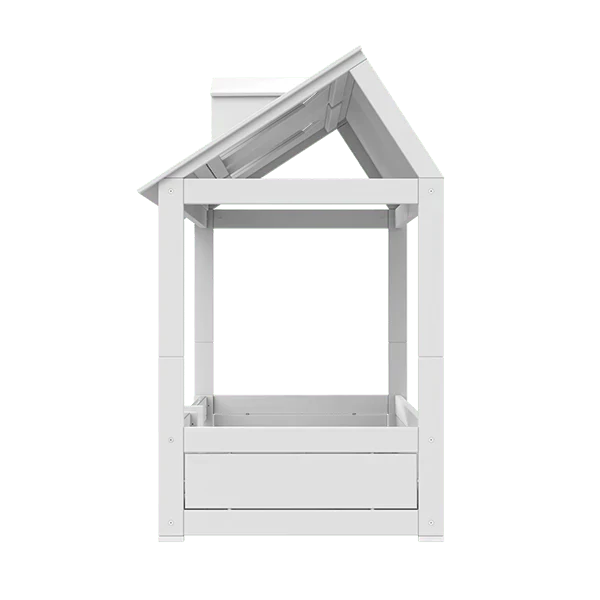 Letto a casetta Lifetime per bambini - Beach House 2 in 1 bianco