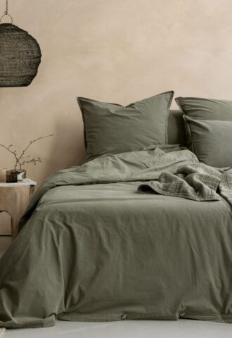 Oona Bettdeckenbezug Olive
