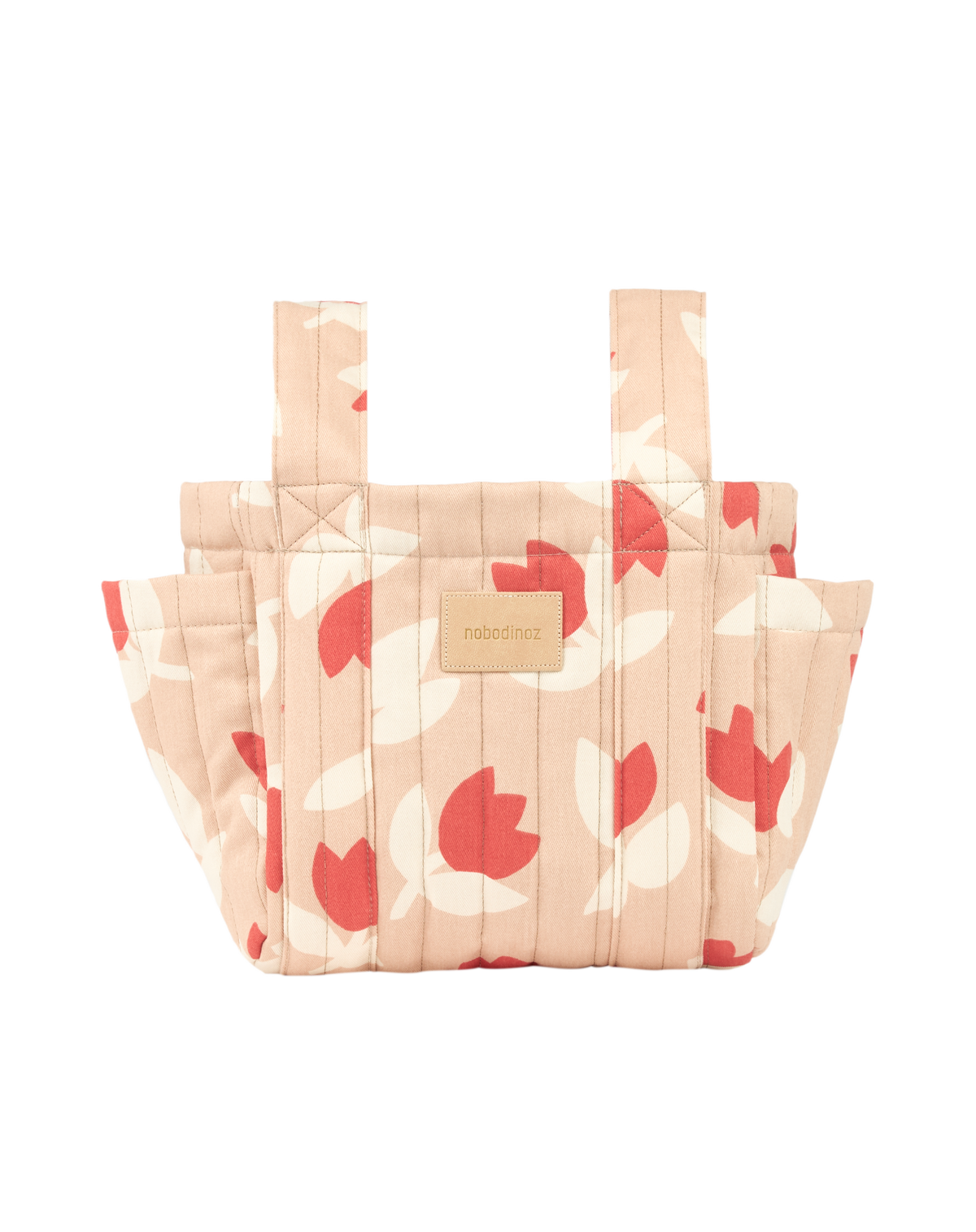Organizzatore per carrozzina Nobodinoz Hyde Park tulipani rossi