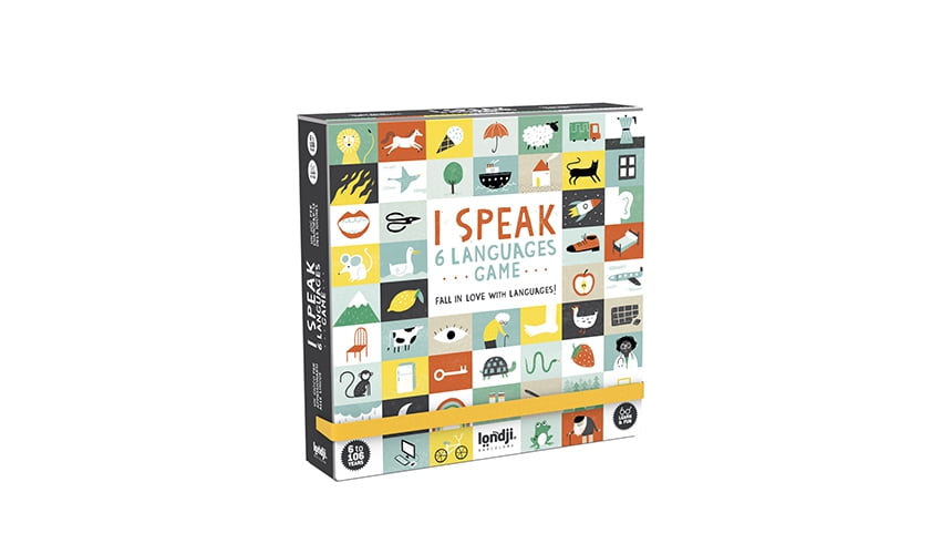 Londji I Speak 6 Languages board game