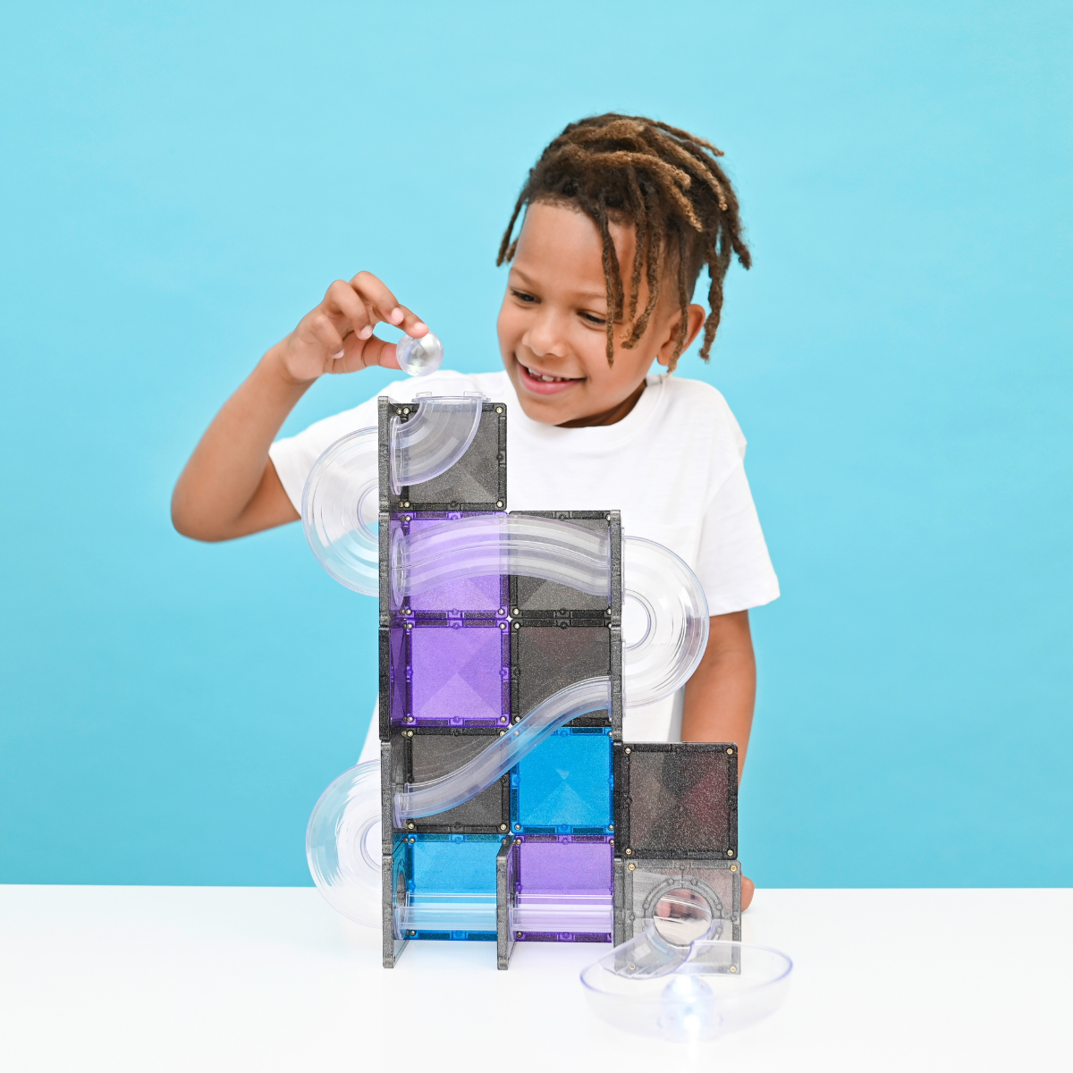 Connetix Galaxy Marble Run Set, 61-piece - Image 2