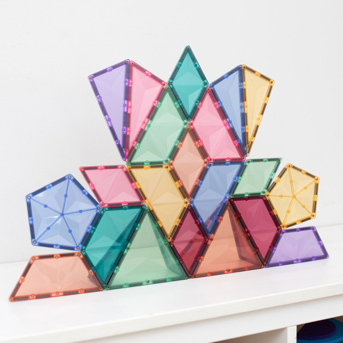 Connetix Pastel Shapes Expansion Set, 48-piece - Image 2
