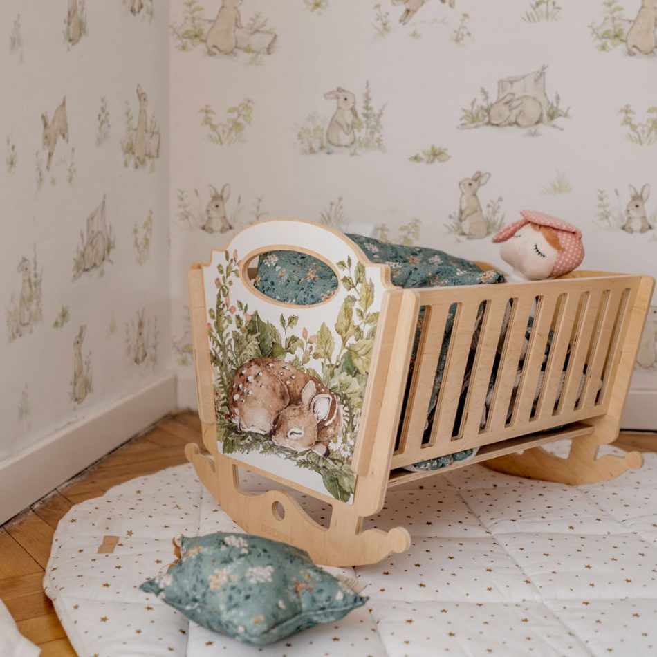Dekornik Tapete Rabbit Day Beige Streifen 50 x 280