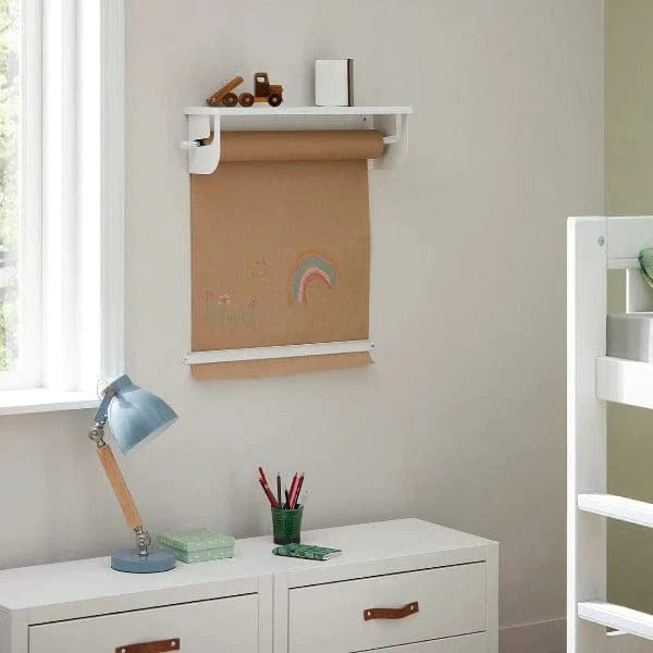Lifetime Kidsrooms wall shelf with paper roll