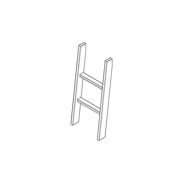 Lifetime Kidsrooms Échelle courte pour lit d'aventure - My Hangout Blanc