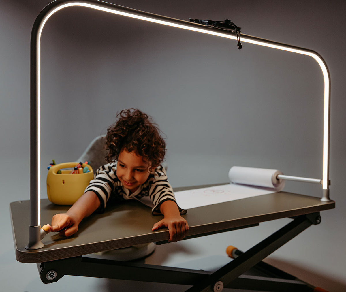 Poptop desk lamp