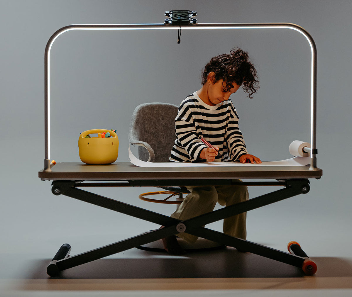 Poptop desk lamp