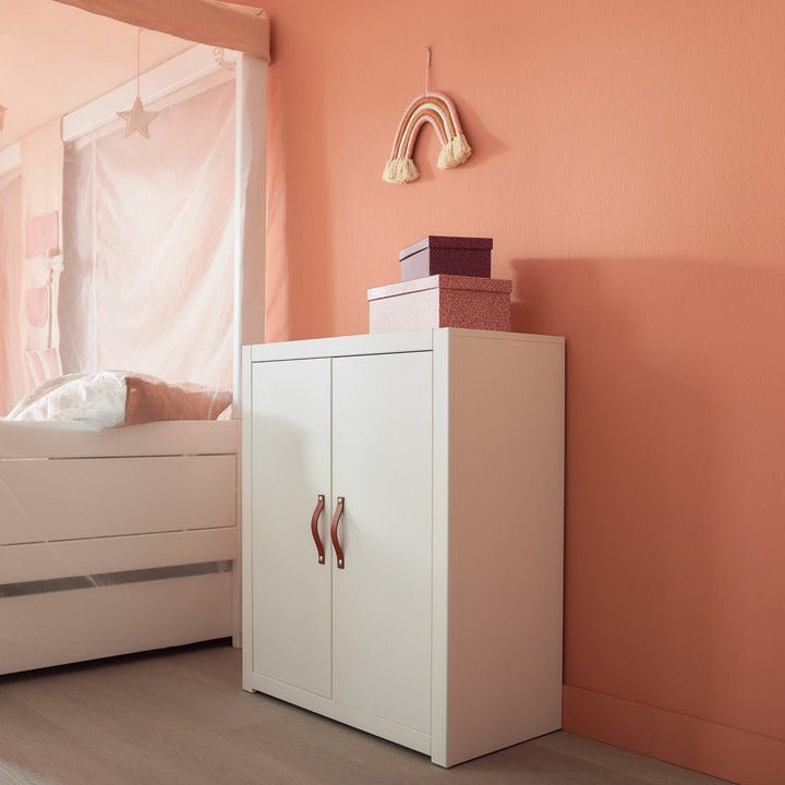 Lifetime Kidsrooms Grand ensemble de portes pour la bibliothèque Whitewash