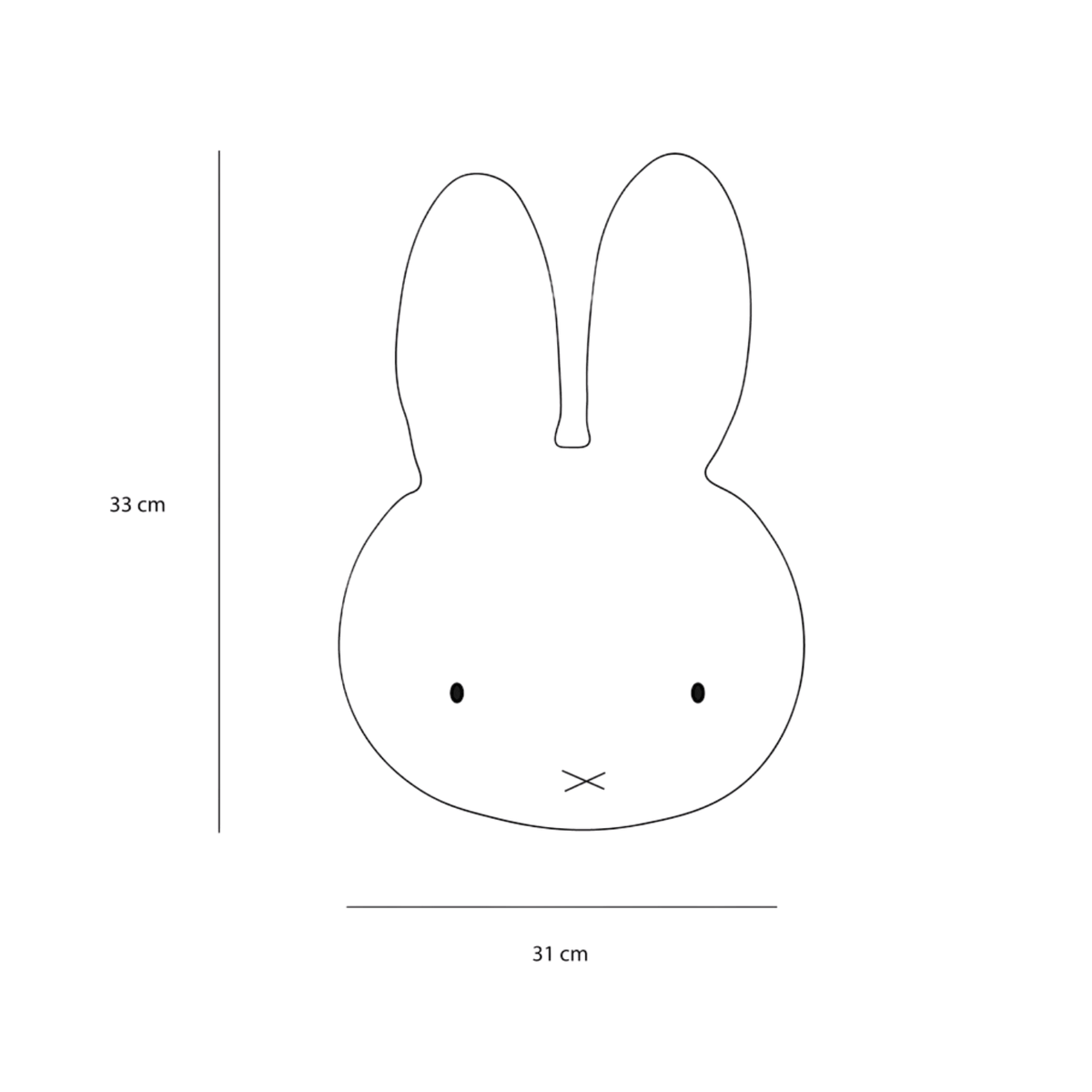 Wild & Soft Miffy testa grande