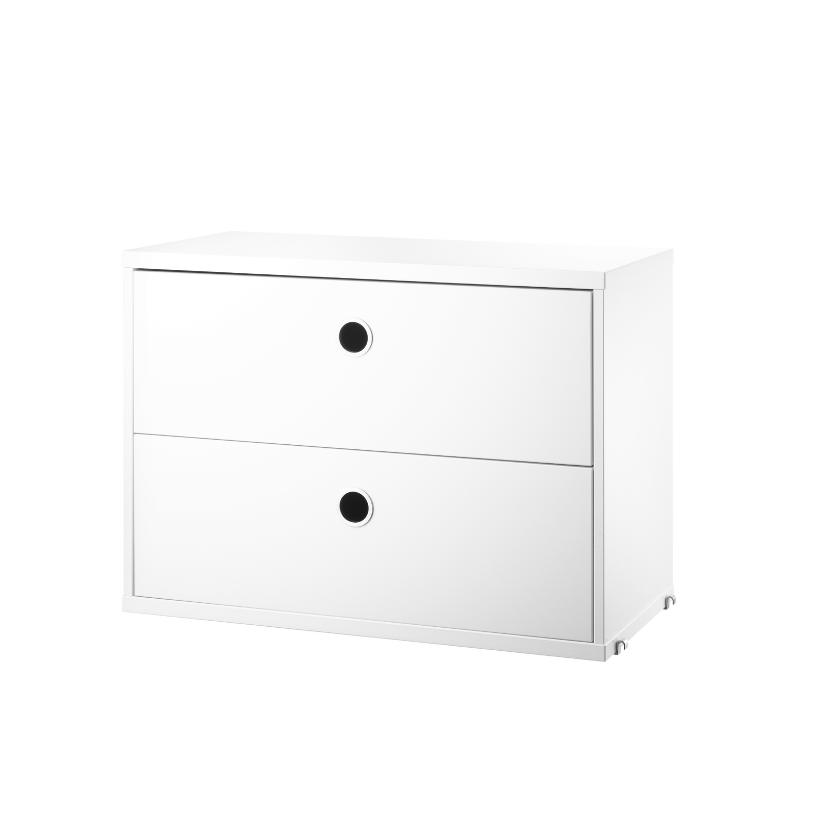Chest of Drawers w58 x d30 x h42 cm White