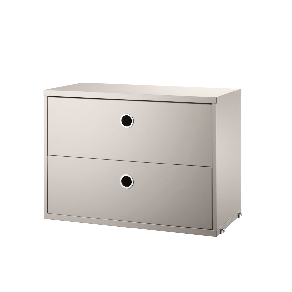 Chest of Drawers w58 x d30 x h42 cm Beige