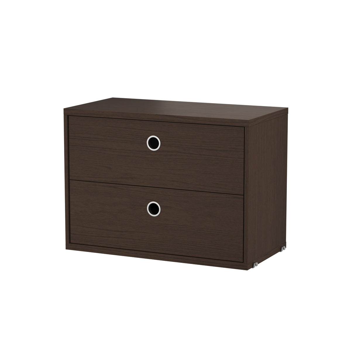 Chest of Drawers w58 x d30 x h42 cm Dark oak