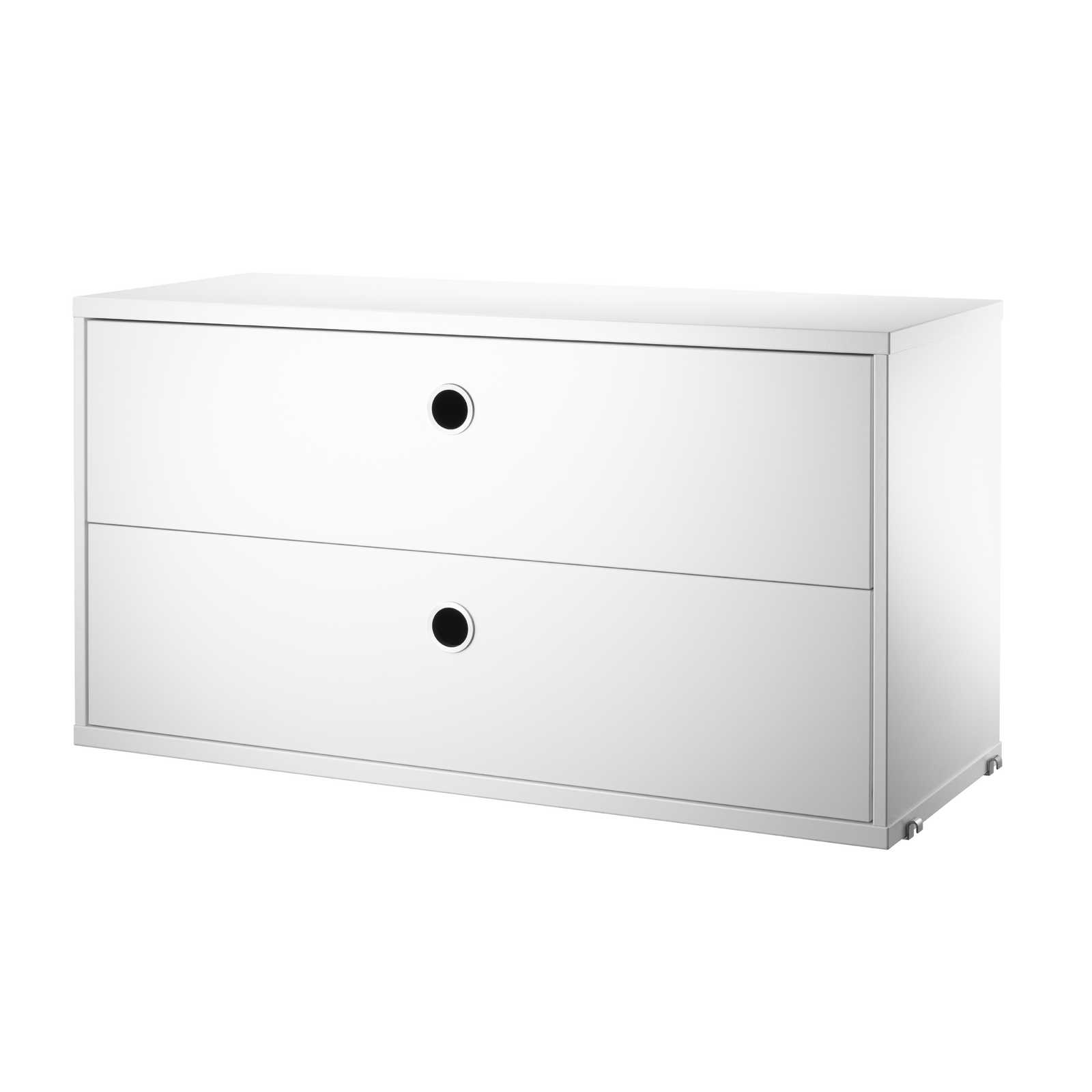 Chest of Drawers w78 x d30 x h42 cm White