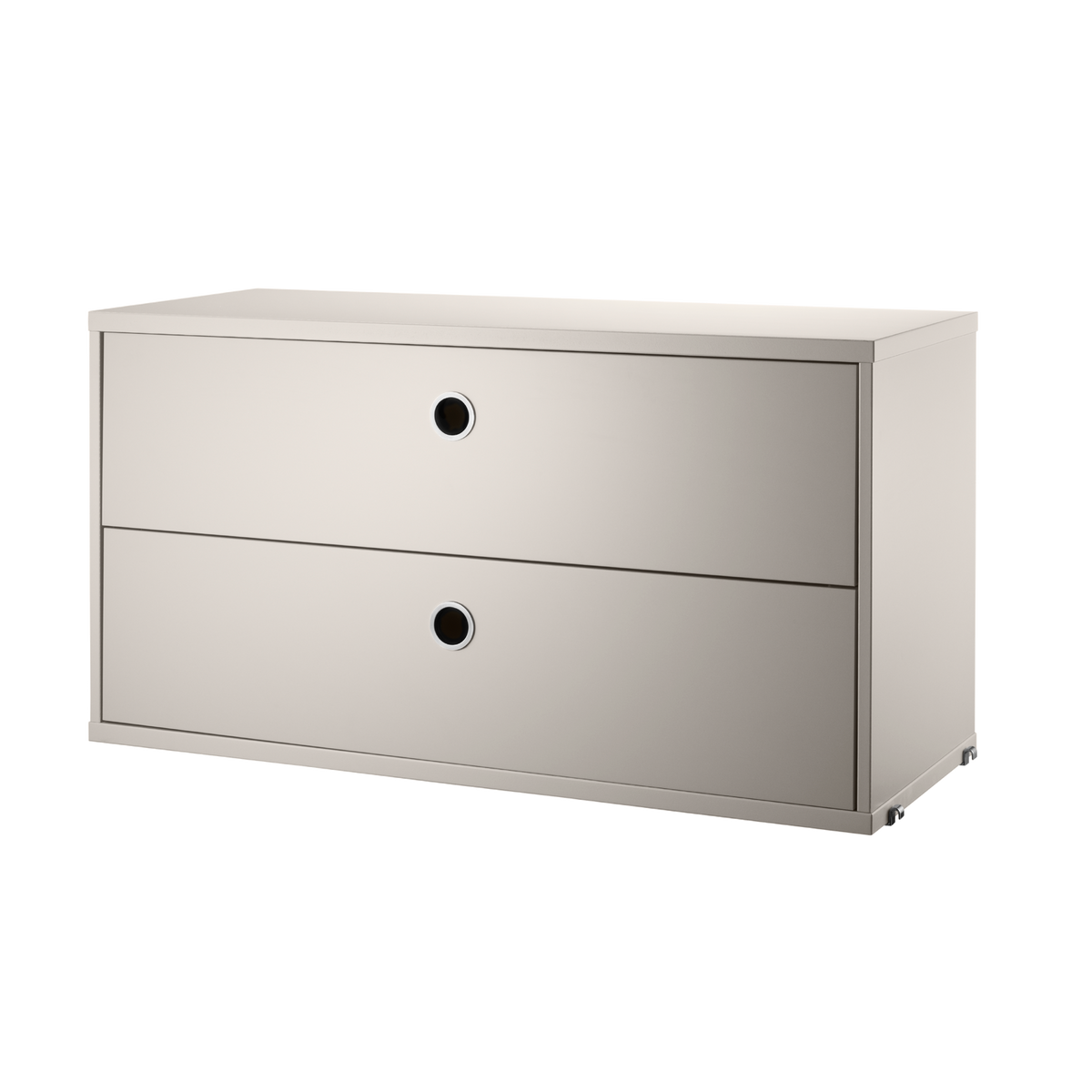 Chest of Drawers w78 x d30 x h42 cm Beige