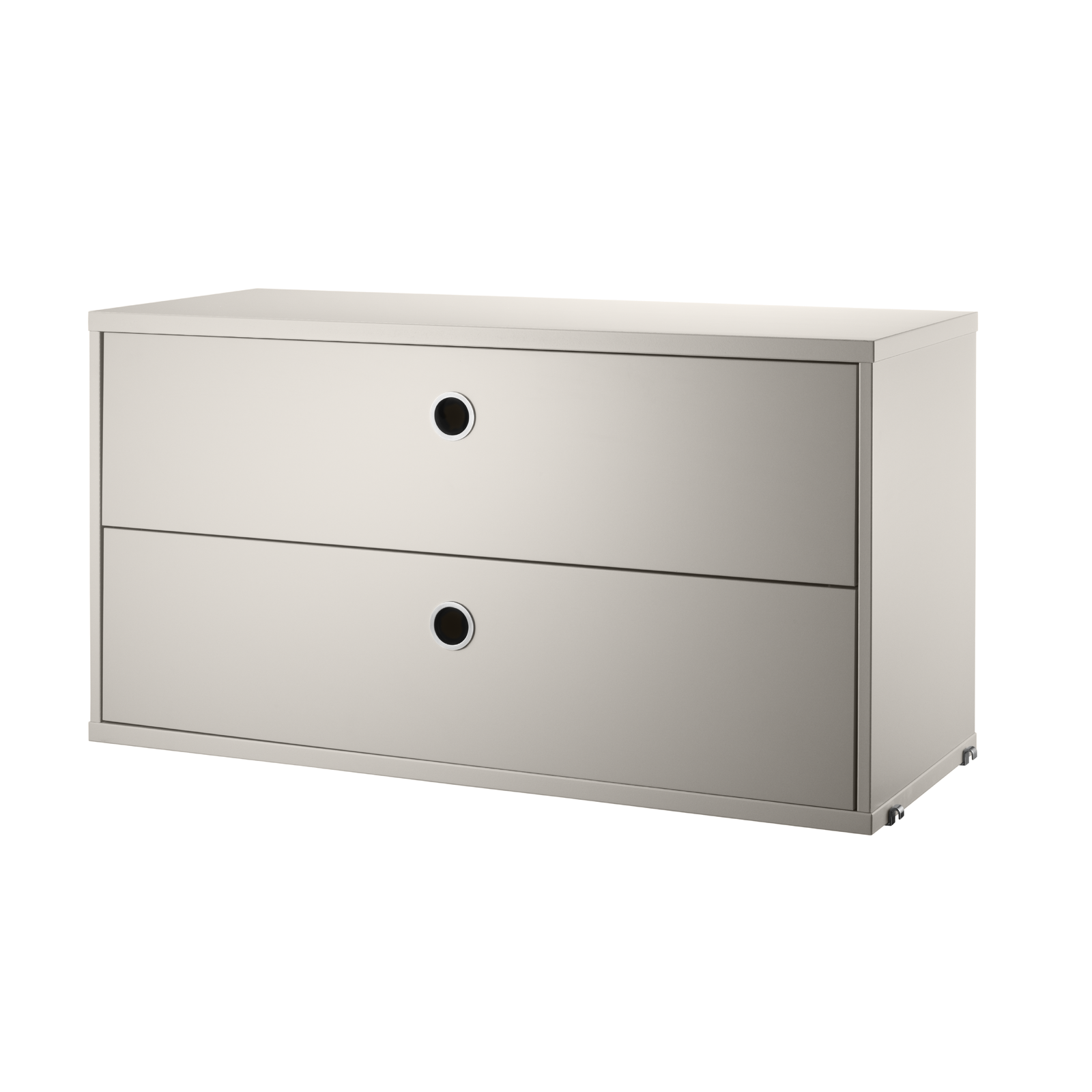Chest of Drawers w78 x d30 x h42 cm Beige
