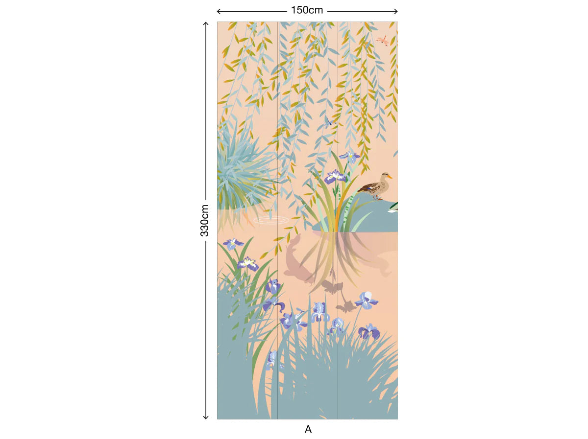 Little Cabari panorama wallpaper ETANG