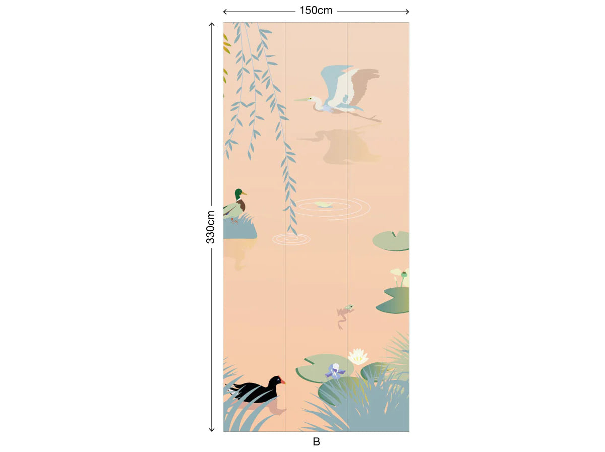 Little Cabari panorama wallpaper ETANG