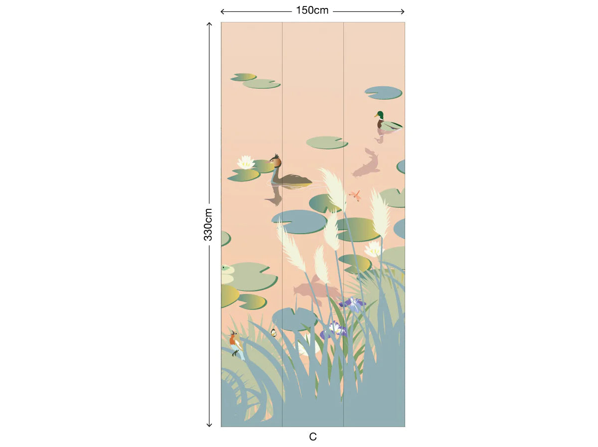 Little Cabari panorama wallpaper ETANG