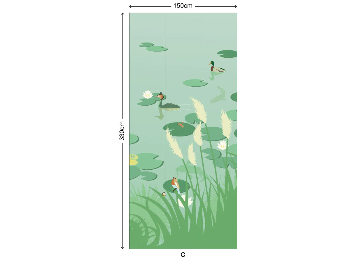 Little Cabari panorama wallpaper ETANG