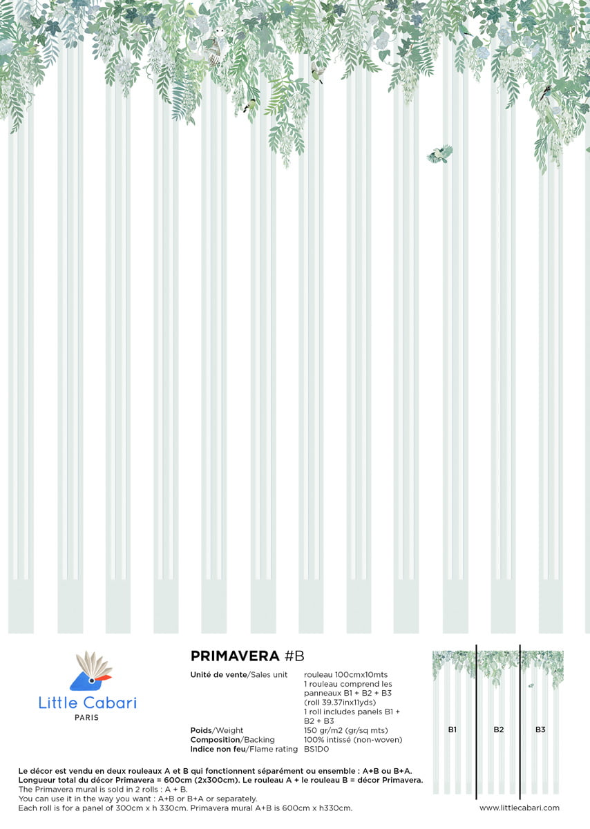 Little Cabari wallpaper Primavera #B