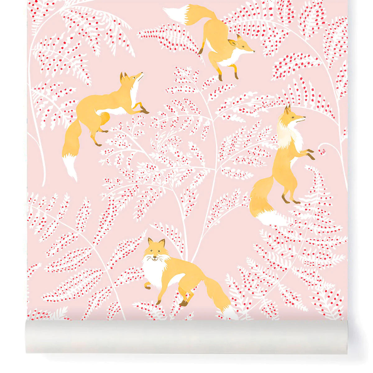 Little Cabari Tapete KITSUNE Rosa