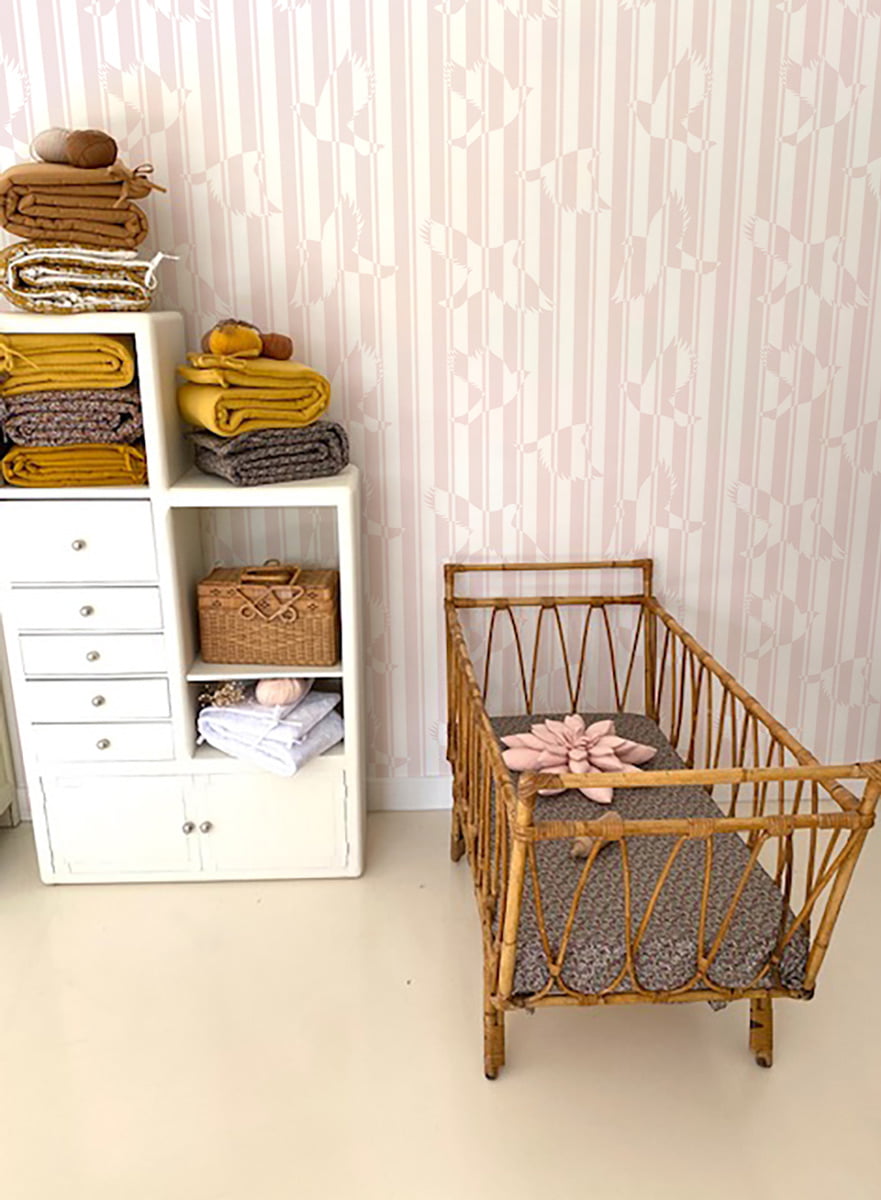 Little Cabari Tapete POLKA Rosa